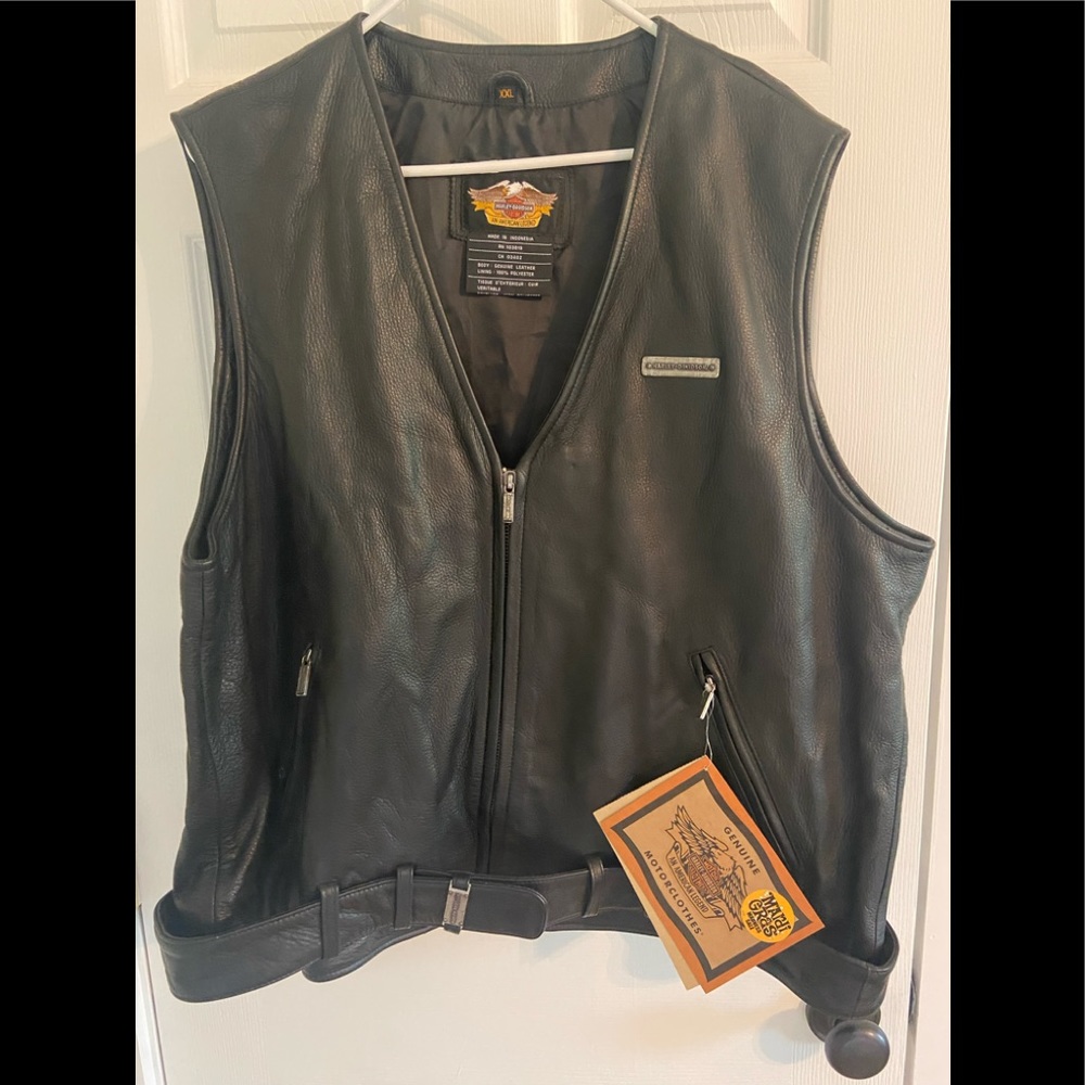 Harley Davidson Leather Vest